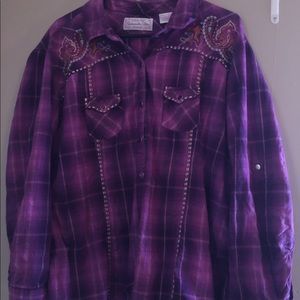 Purple flannel